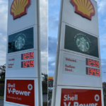 Starbucks Totem Signage